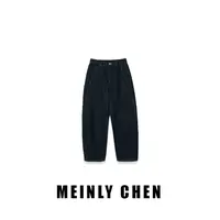 【MEINLY  CHEN】高端设计师款时尚百搭水洗经典牛仔裤2545