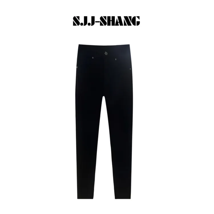 SJJ-SHANG【可可黑牛】25ss新品重磅棉重工修身牛仔裤子q134456p
