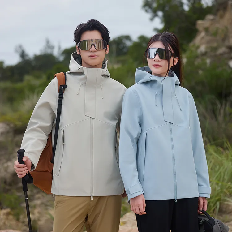 【轻薄户外5.0】秋冬软壳冲锋衣连帽磁吸扣高级三防轻量户外套