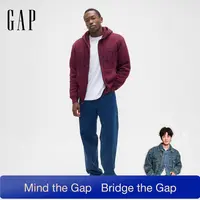 【成毅代言】Gap男女装2025秋季新款LOGO仿羊羔绒休闲卫衣789781