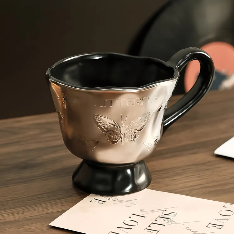 DAIMU陶瓷马克杯女生高颜值可爱创意送礼物情侣水杯办公室咖啡杯