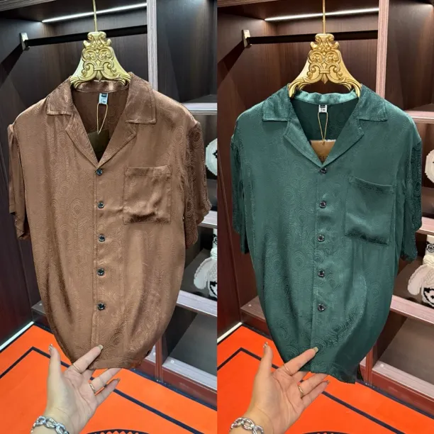 「星漓轻奢出品」8130/XINGLI/2025/高端欧货短袖古巴领衬衫