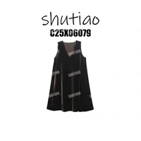 【SHUTIAO】2025秋冬：新款小众设计款连衣裙C25X06079