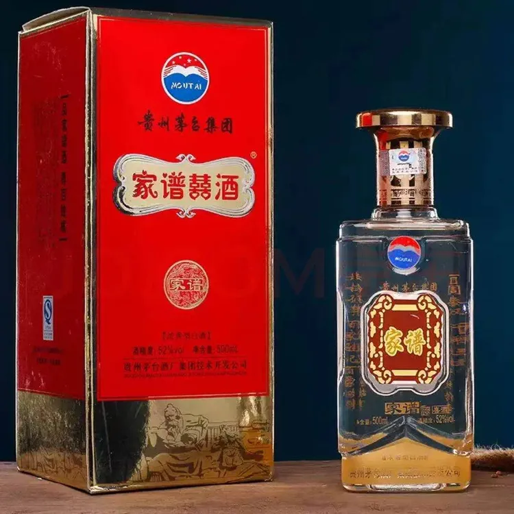 KWEICHOW MOUTAI/贵州茅台D家谱喜酒 浓香型白酒 52度 500ml