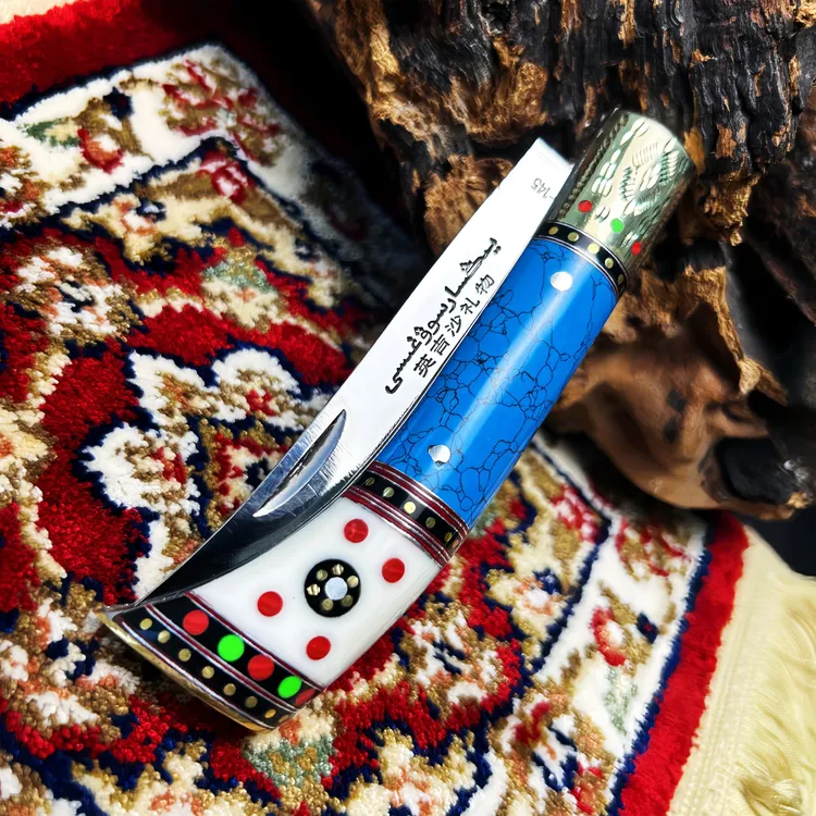 西域名刃英吉沙小刀  传统锻打 纯手工制作 精美水果刀