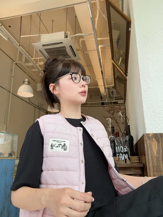 SEVENFUOO-【高智女孩】棉服马甲