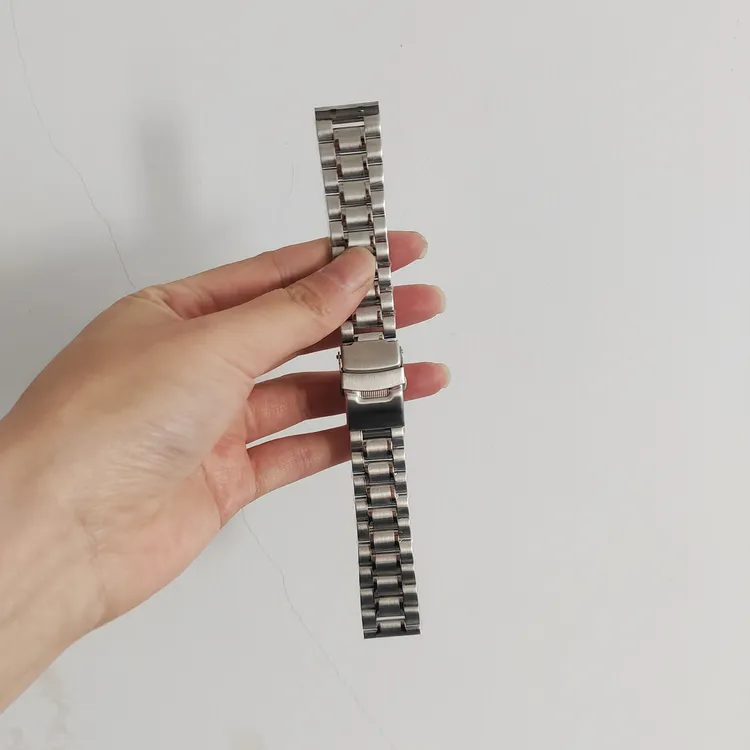 库存瑕疵（以直播为准）表带适配多种手表实心精钢表带表链配件