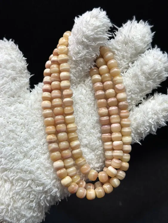 驼骨108链子脖挂尺寸8*7，108粒加12备籽