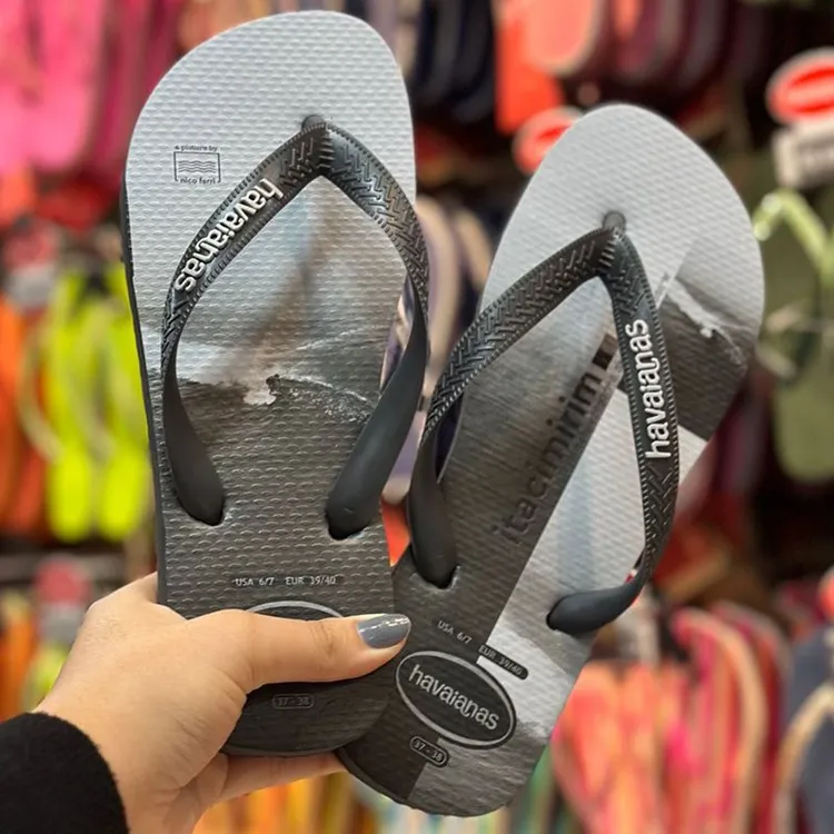 Havaianas/哈唯纳哈瓦那人字拖鞋冲浪防滑沙滩夹脚凉拖男士外穿