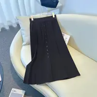 【新款】半身裙服装时尚百搭气质休闲显瘦宽松女装1084[ZX]Q