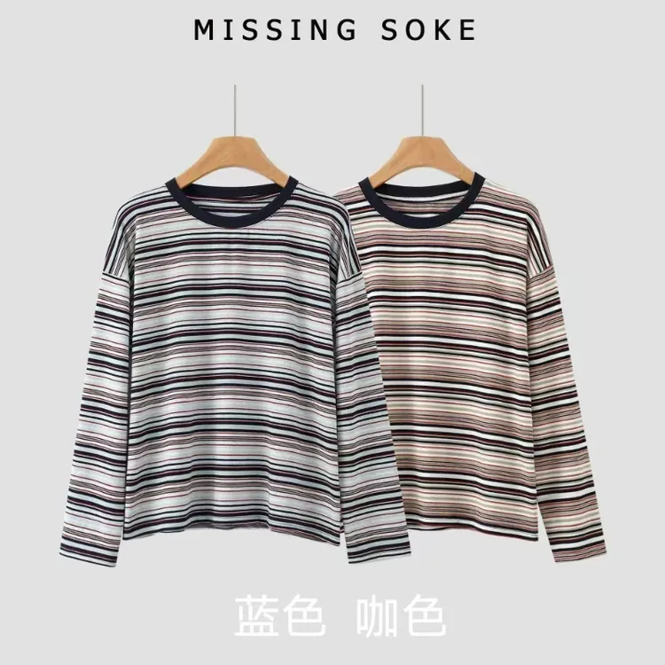 【海涛大叔】摩登领航 | 复古条纹长袖T