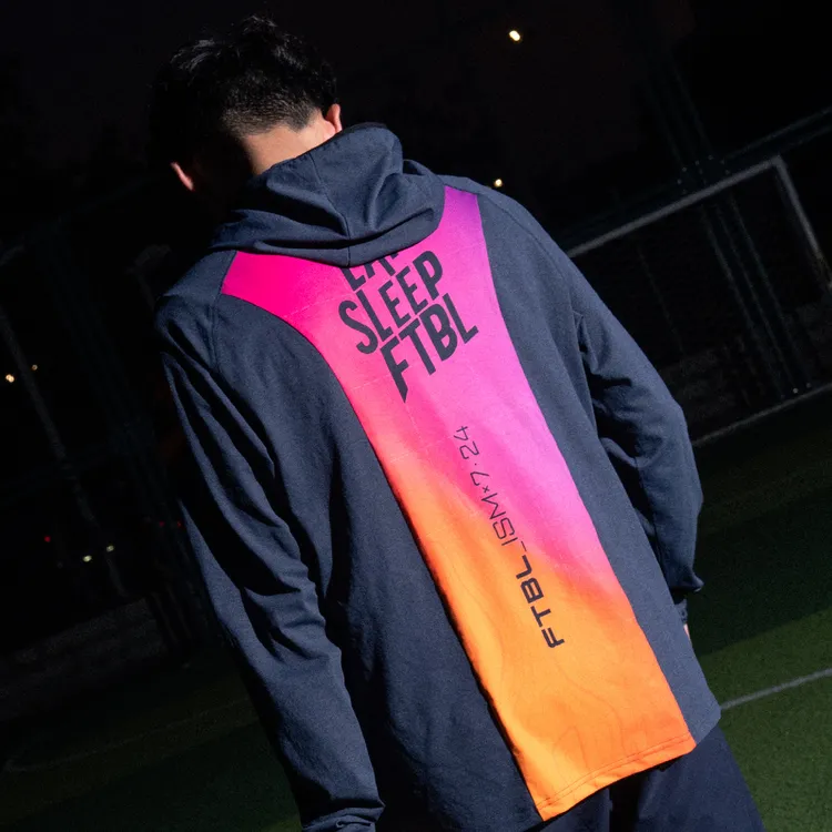 上阵工业x724FC长袖连帽训练服