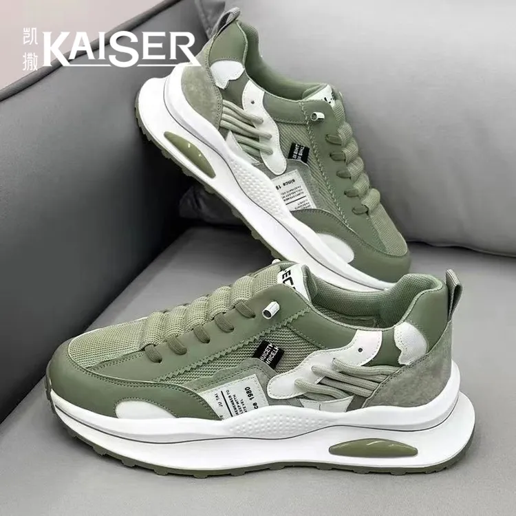 凯撒官方正版男鞋冬季耐磨运动时尚休闲鞋网面鞋子男款潮鞋-BK777