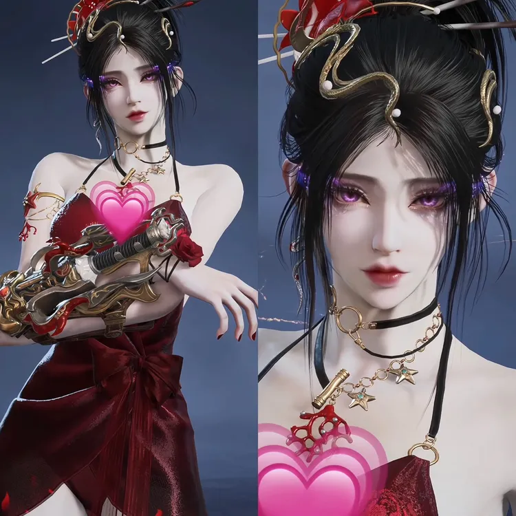 国服 永劫无间捏脸数据 宁红叶 女脸型 性感姐姐 纯欲捏脸分享码