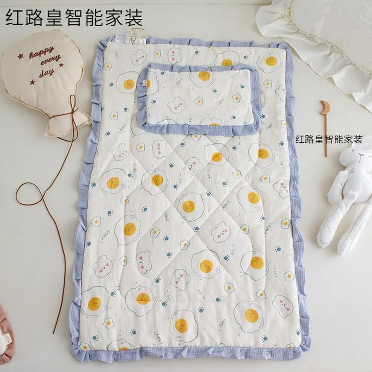 婴儿床褥新生专用小褥子秋冬新款床垫可水洗宝宝幼儿园午睡厚垫褥