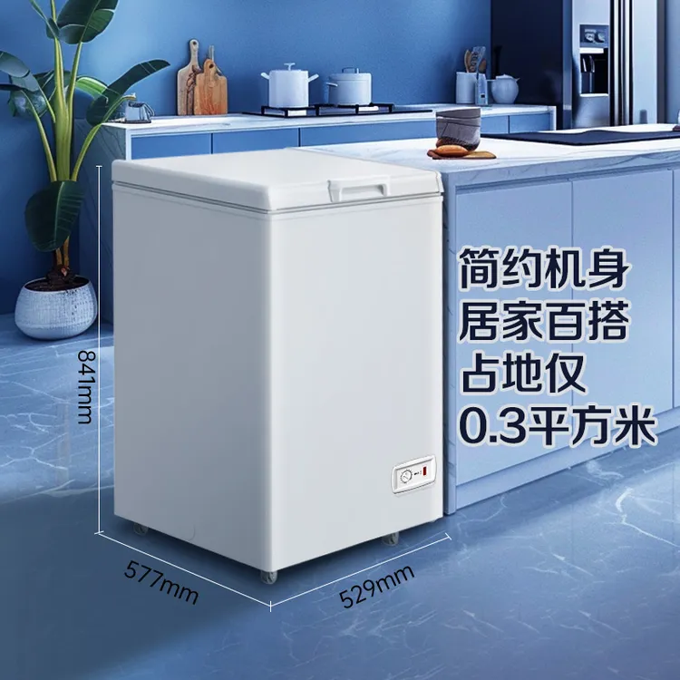 澳柯玛100升冰柜冷藏冷冻转换深冷速冻迷你冷柜百搭BC/BD-100H