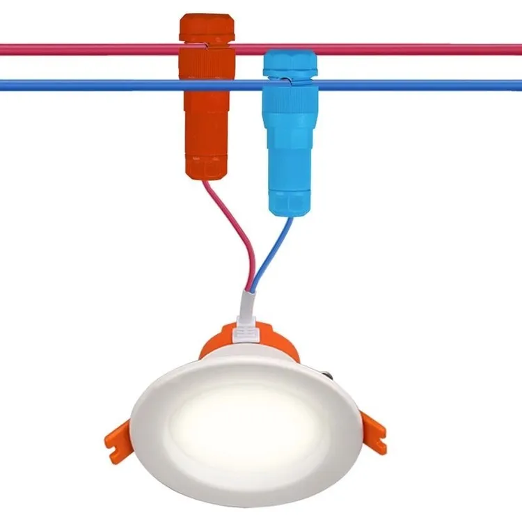 顶针分线器顶针式接线端子免剥线快接头刺破线免破线筒灯端子头