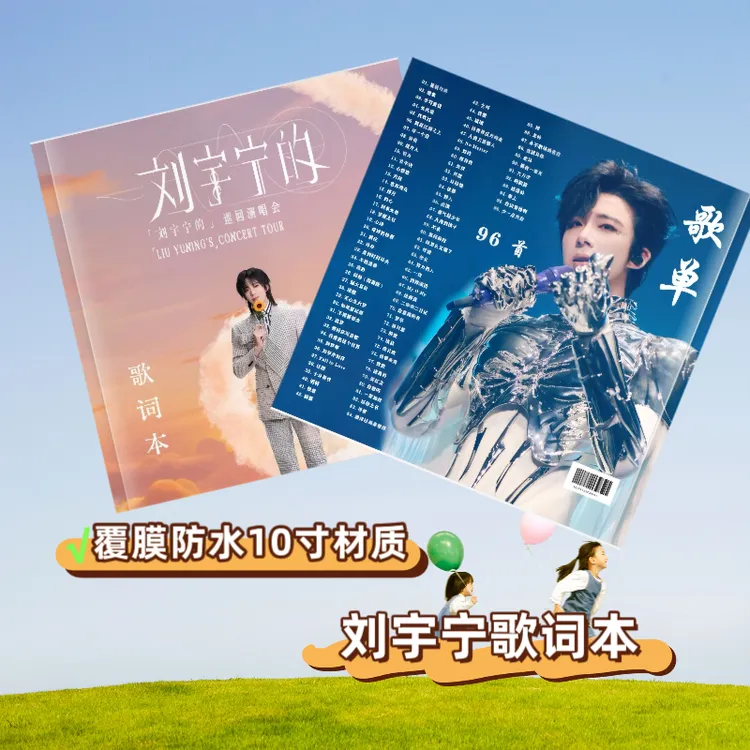 刘宇宁歌词本96首