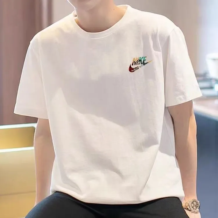 奥莱【三折专区】官网正版2025夏季短袖T恤半袖新款纯棉情侣上衣