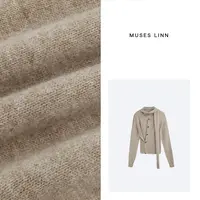 LINN【秋日初静】2025新款长袖针织衫上衣Q25MS531