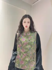 九月  八宝葫芦马甲   新款新中式显瘦国风气质手工中式复古马甲