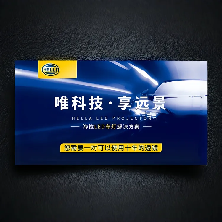 HELLA/海拉透镜6P矩阵海拉7双直射海拉8双直射LED车灯全国包安装