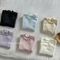 丸子十【发热纸片人】儿童加厚磨毛中高领打底衫（秋冬款）WZJ-26529