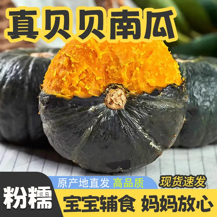 新疆正宗贝贝南瓜粉糯香甜板栗味宝宝辅食产地直发粉面