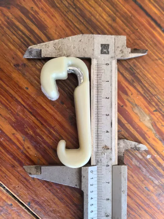 捻线机尼龙勾,钢领圈高度38.1mm，高强度耐磨纺织尼龙钩,进口料