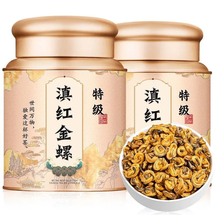 【特级金螺】2025新茶正宗云南凤庆古树滇红金螺浓香型茶叶红茶