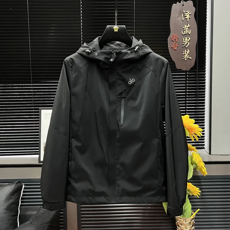 专柜品质连帽长袖夹克外套户外软壳冲锋衣89062
