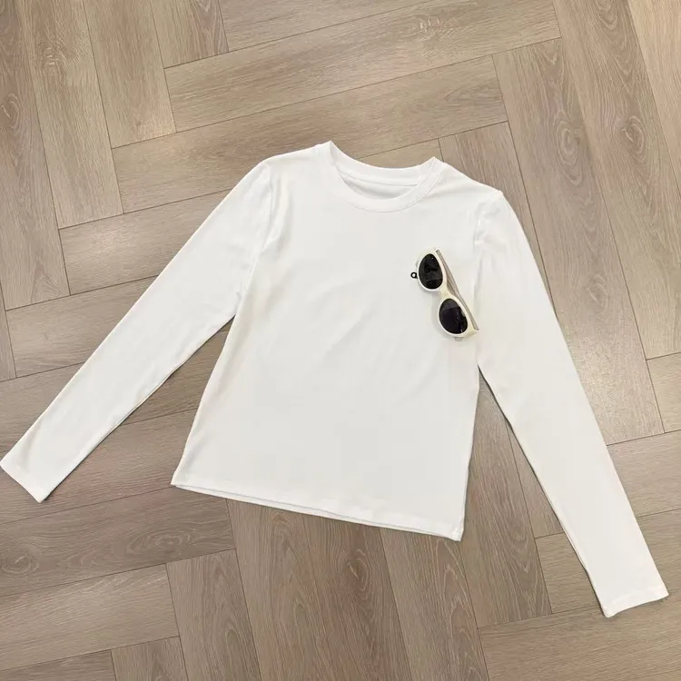 熙薇【皓雪凝脂】2025秋季新款时尚气质休闲百搭长袖上衣H5368