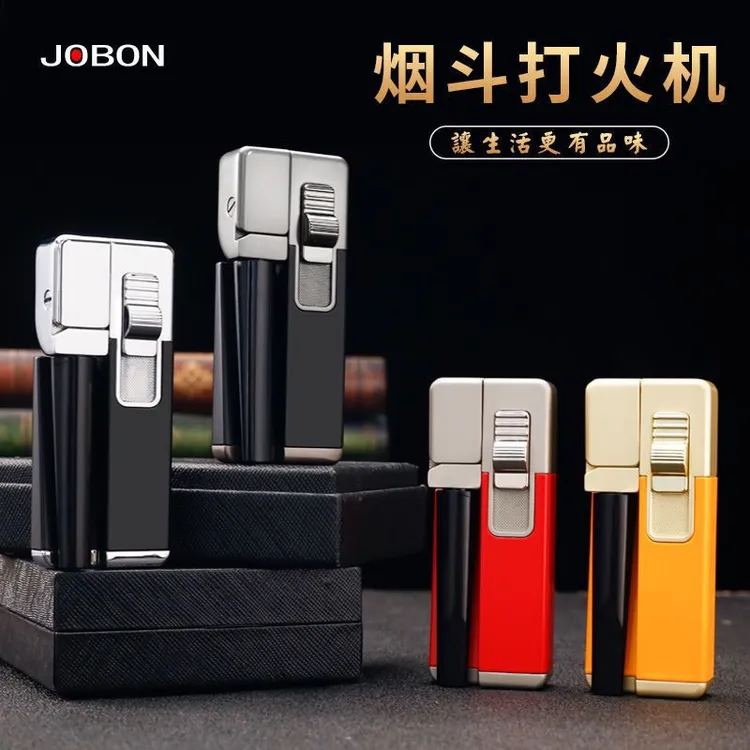 中邦新款正品斜火烟斗打火机个性创意可折叠多用烟斗一体式两用
