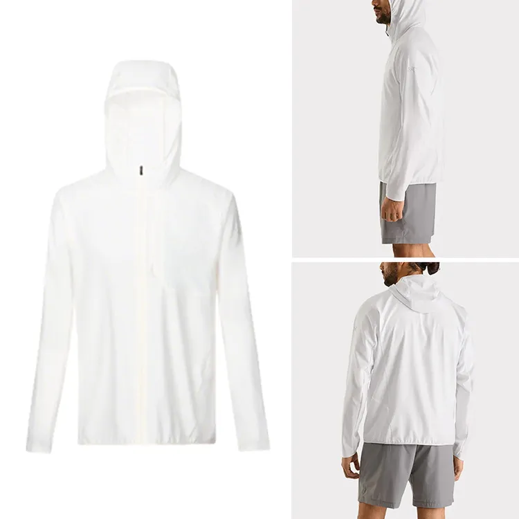 ARC'TERYX/始祖鸟 Sima Hoody 拉链连帽UPF 40+轻薄速干透气风壳 