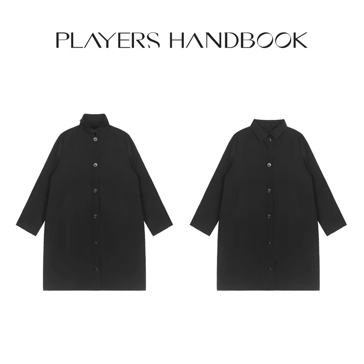 PH《破茧》轻三防廓型棉风衣新型科技棉翻领百搭棉服外套 PH6238