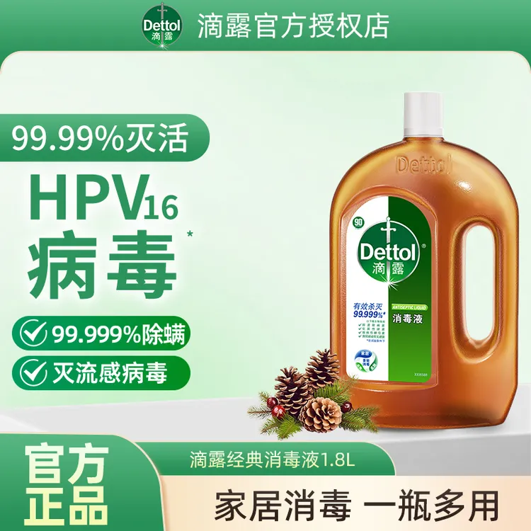 Dettol/滴露滴露经典消毒液抑菌杀菌除螨消毒水多用途家用洗衣服