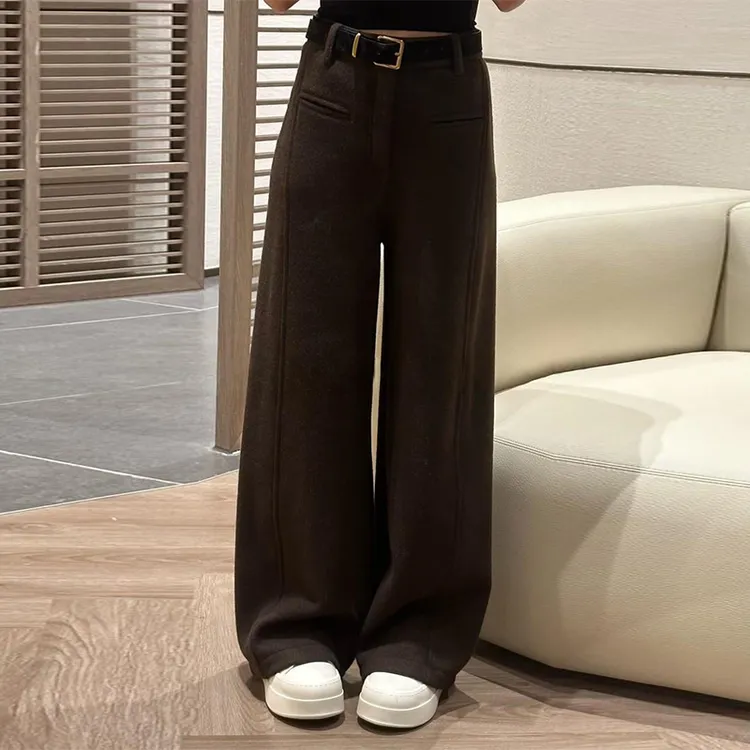 2025年秋冬季新款韩版时尚高级感休闲裤女洋气休闲百搭裤子潮