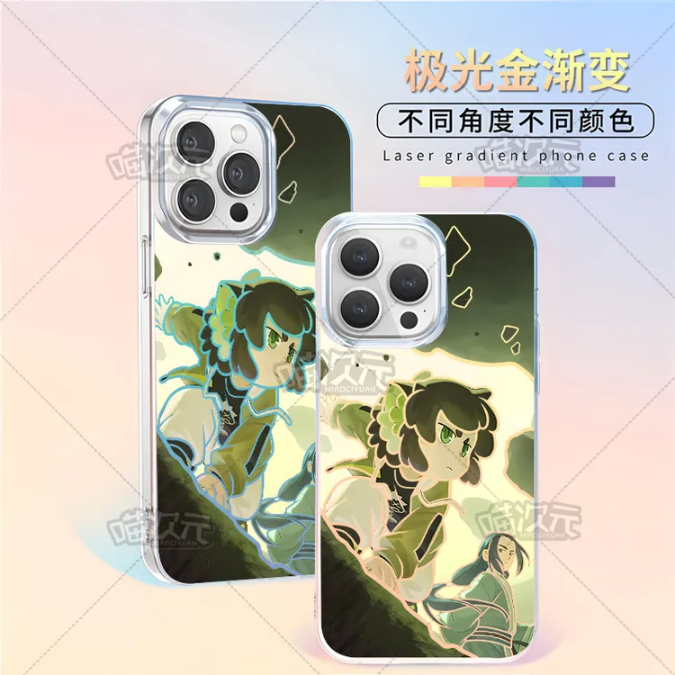 罗小黑适用苹果华为vivo一加oppoiPhone小米二次元优选材质手机壳