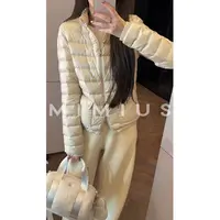 【mimius】U 经典薄款简约立领羽绒外套 G09146