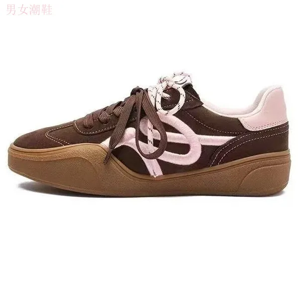 【赵昭仪同款】春夏焦糖系列Talita女鞋复古厚底德训休闲鞋tq刺绣潮