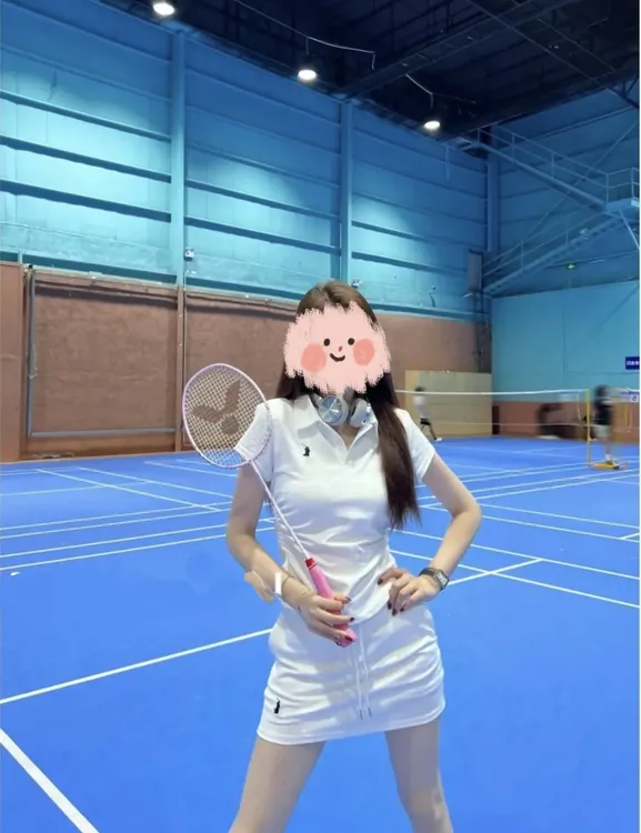 夏季新款休闲运动套装POLO领刺绣短袖T恤松紧腰短裙裤套装女