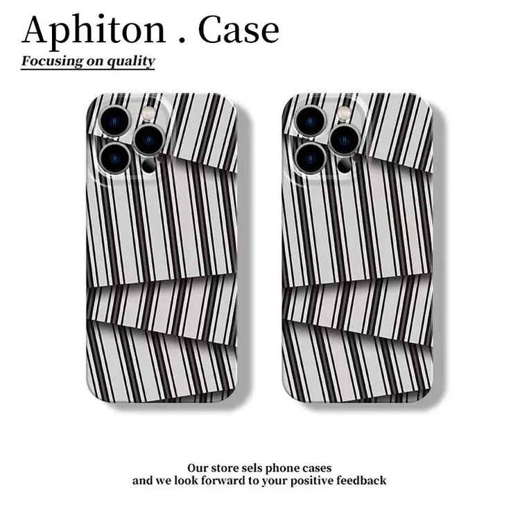 GGBond不规则线条适用苹果17/16菲林手机壳华为P70vivo小米17oppo