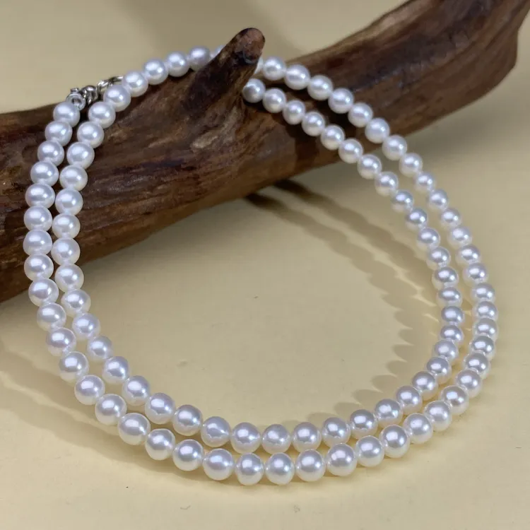 【小北严选】淡水珍珠项链20-WH254X1【多样性发一件】尺寸约4mm