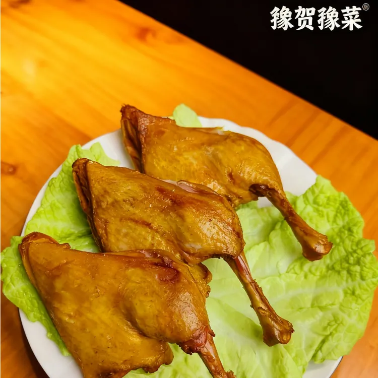 豫贺玖香大鸭腿大号鸭腿开袋即食独立包装休闲解馋零食