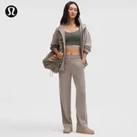 Softstreme™ Pintuck 女士中褶中腰长裤丨lululemon丨LW5GTUA