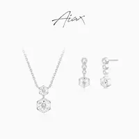 AIAX【双巢】双十一项链轻奢小众高级感轻奢风蜂巢项链TSJ7802