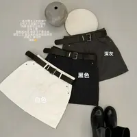 C/F921 韩系复古百搭高腰显瘦A字半身裙 9-22