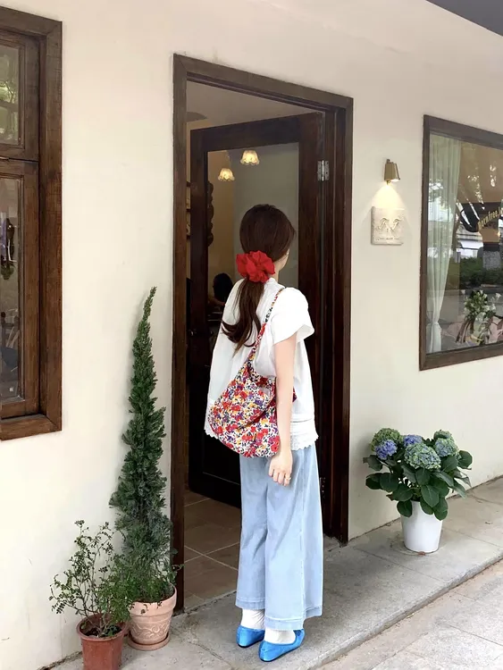 夏季新款洋气衣服女韩版宽松气质白色短袖拼接衬衫休闲阔腿裤套装