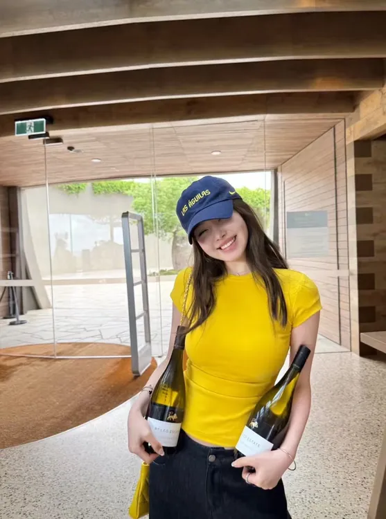 纯色掐腰紧身简约风短袖修身开叉打底衫圆领T恤V领灰色极简风短款