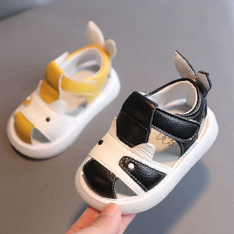 婴幼童鞋宝宝凉鞋男1一3岁包头防滑透气婴儿鞋子女小童学步鞋软底